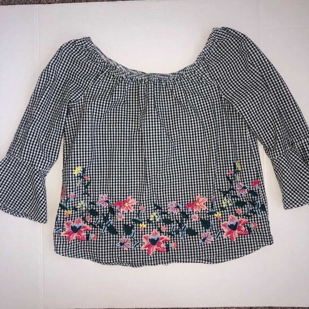 A. Byer Off The Shoulder Top
